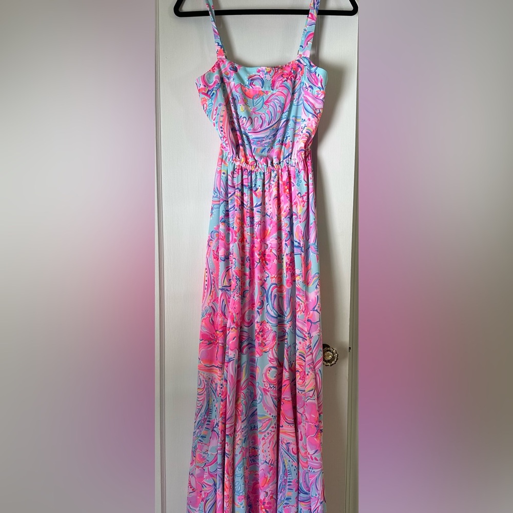 Lilly Pulitzer Lizette Maxi Dress Isla Dr Coco